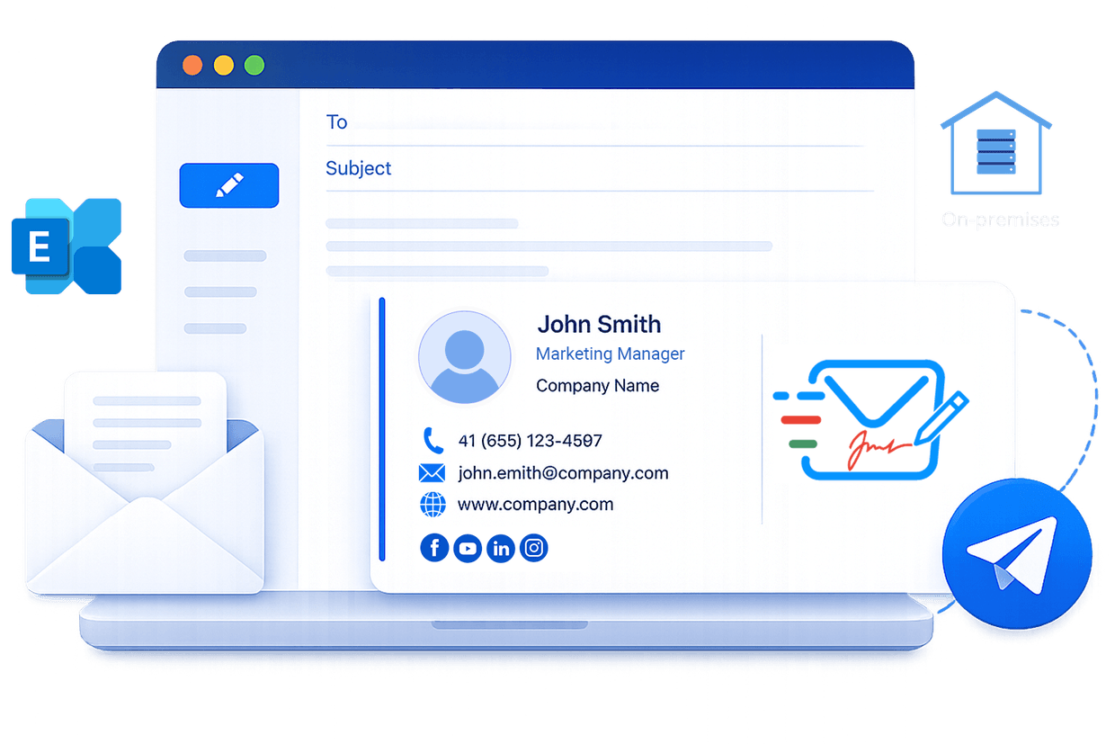 Email Signature for Microsoft Exchange On-premises