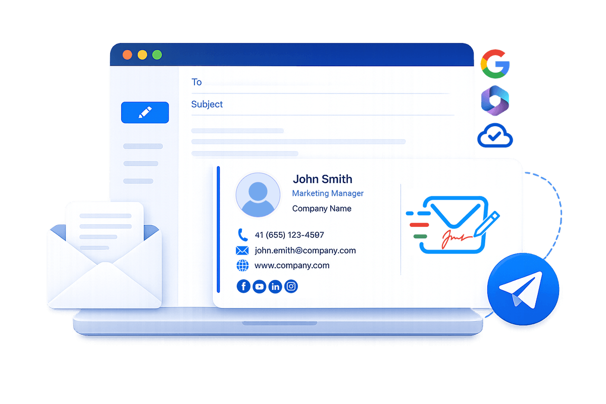 Email Signatures and Disclaimers