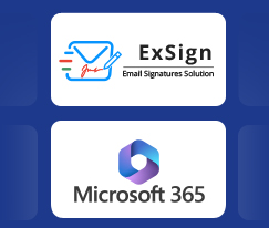 ExSign email signature software for Microsoft 365 and Exchange