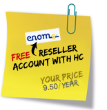 HC - Hosting Control Panel and Windows Hosting Panel - FREE Enom Reseller Account - image