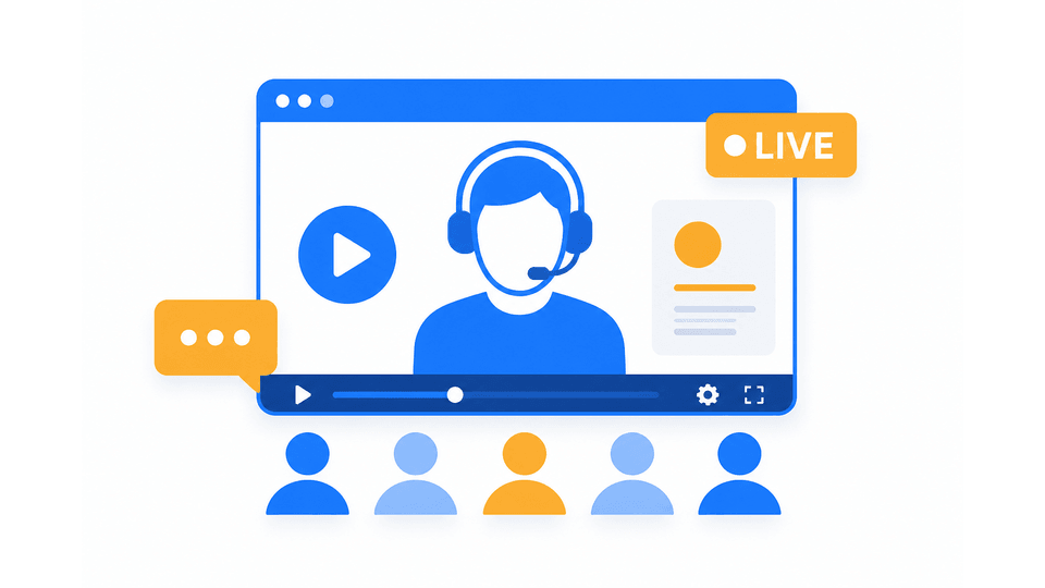 Webinars Hosting Controller webinars and recorded sessions