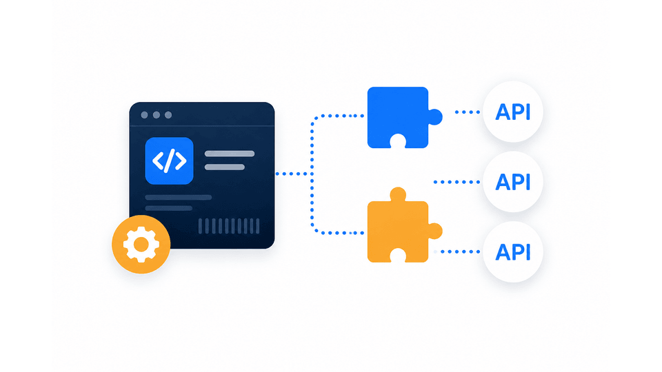 Custom integration and development services with API connectors