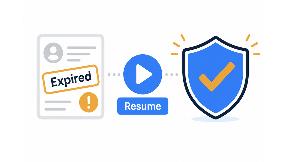 My SSUP Is Already Expired. How Do I Resume Upgrade Protection? Resume expired SSUP upgrade protection
