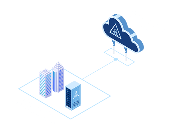 One-to-One Active Directory synchronization topology