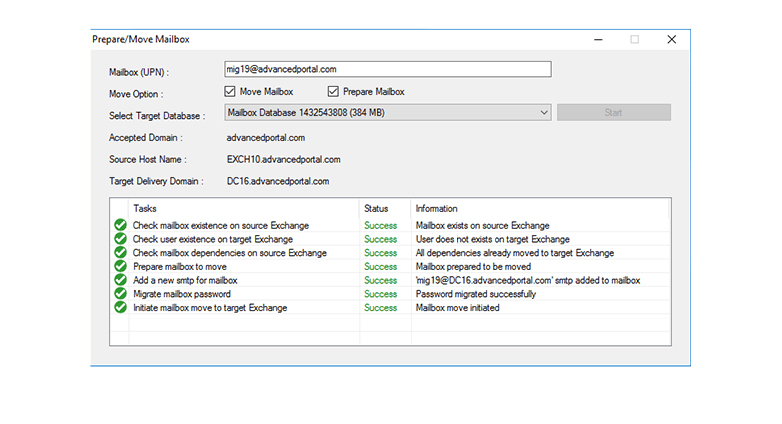 Efflux Migrator Efflux Migrator screen 3